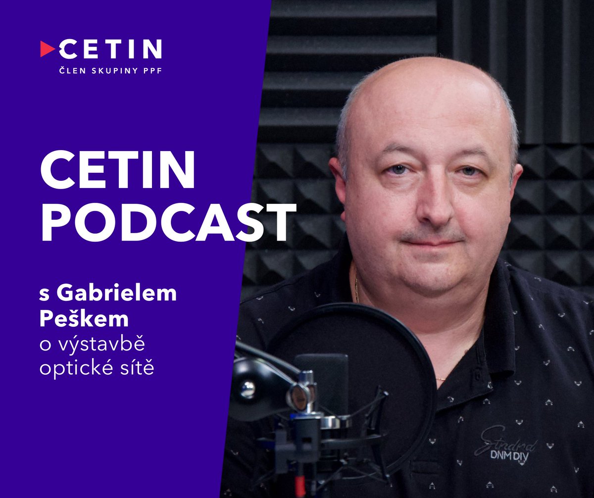 1/3 Výstavba optiky – to je hlavní téma nového dílu CETIN podcastu. 🎙️

Hostem byl manažer výstavby fixní sítě Gabriel Pešek, který má v telco světě přes 30 let zkušeností. 

Co se v epizodě dozvíte?

💡 Jak se CETIN víc zaměřuje na optiku ve vesnicích. V plánu výstavby máme...