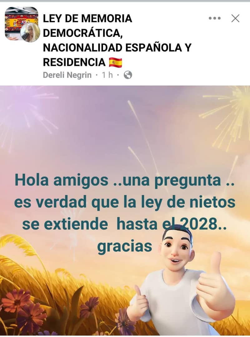 Coalición de Descendientes Españoles Unidos tweet media