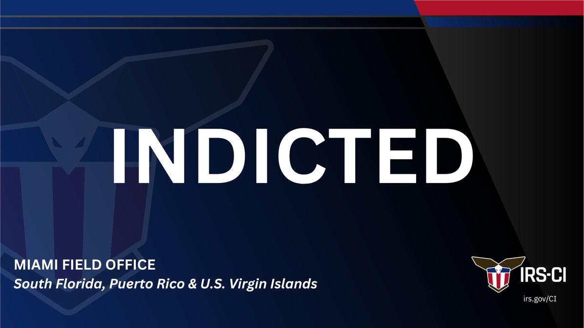 President of insurance brokerage firm and CEO of marketing company charged in $161m Affordable Care Act enrollment fraud scheme irs.gov/compliance/cri…