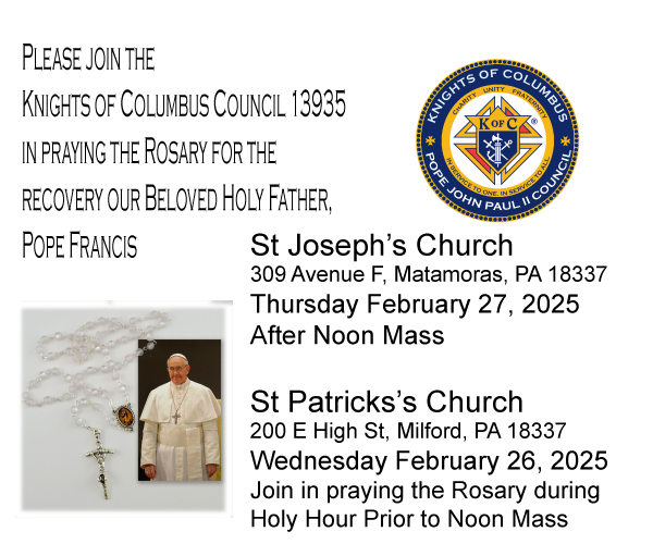 KOFC13935's tweet photo. Rosary for the intention of the Holy Father https://t.co/3MLAsaf0Mi https://t.co/B1F0Lm4kDI