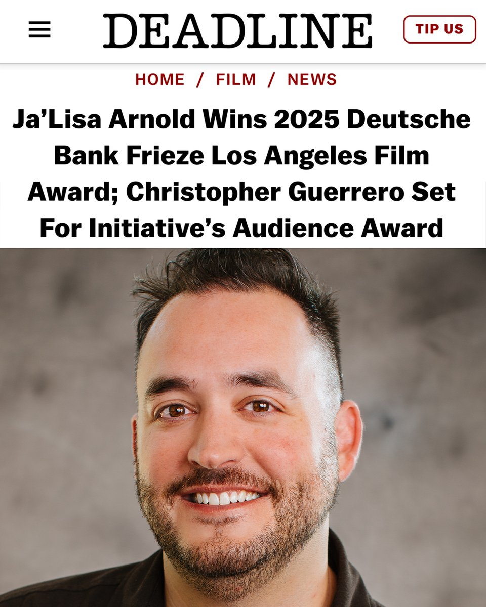 mindshawk's tweet image. Reprogrammed won! Thank you for all of your support. Also, my first Deadline Article. CRAZY! Thank you to the other amazing filmmakers and my fantastic team! Thank you to @deutschebank @friezeofficial and @ghettofilmschool.

christopherguerrero.com/reprogrammed-v…