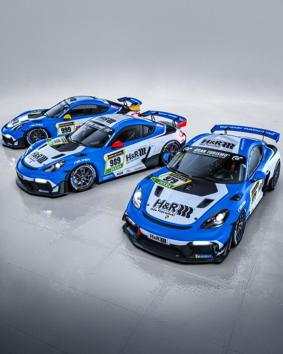 Interested in six Porsche in blue and white? 🔵⚪️
Mühlner Motorsport is entering up to 3 Porsche cars each in CUP2 and CUP3 this season! 💥
Power made in Flacht!

🎫 Tickets for 2025 already?
➡️ vln.de/tickets
____
#NLS #Nürburgring #Nordschleife #myraceisfairplay