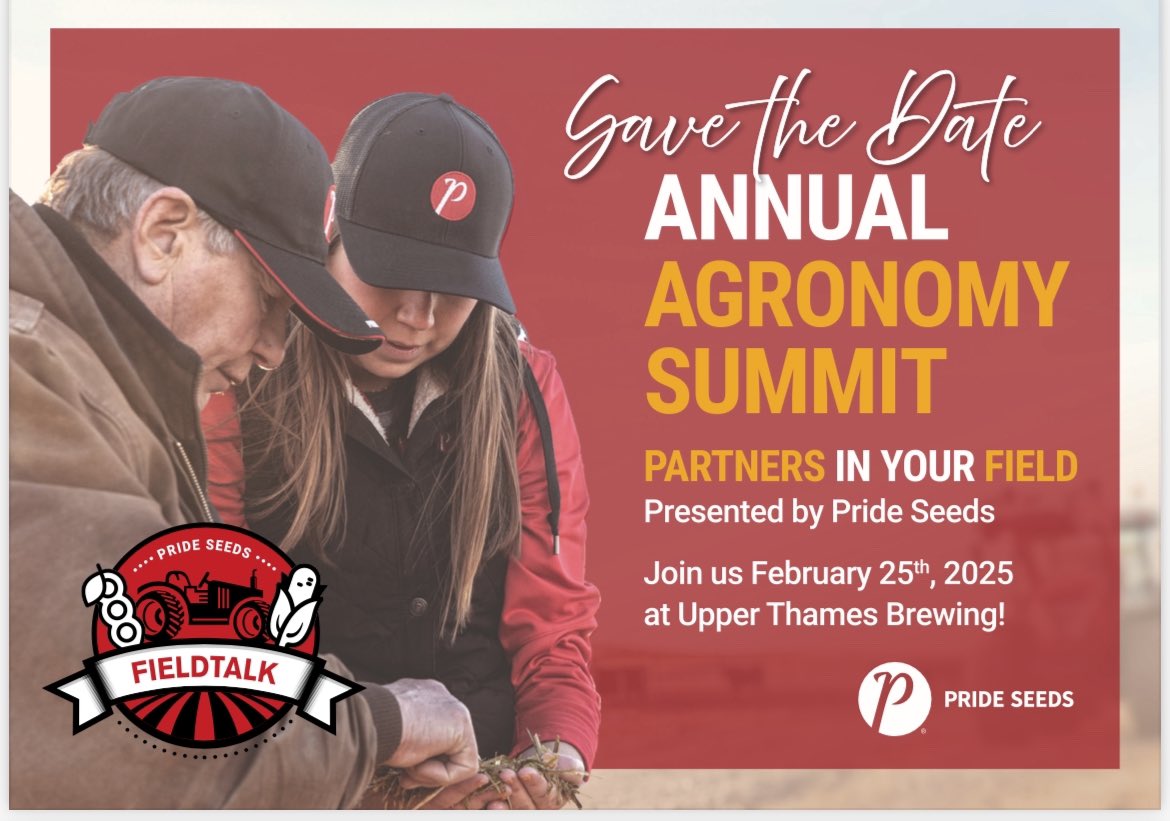 Jeremy O'Shea 🇨🇦 (@jeremy_oshea) on Twitter photo Field Talk tour continues today in Woodstock - thanks for being a great host <a href="/upperthamesbrew/">Upper Thames Brewing</a>
Great info being shared today from some Agronomy rockstars
Special thanks to <a href="/Spray_Guy/">Jason Deveau</a> <a href="/SteveReynolds79/">Steve Reynolds</a> <a href="/MooseAg_Aaron/">Aaron Breimer CCA-ON</a> <a href="/murdoch_steph/">Steph Myslik CCA-ON</a> <a href="/livnoorenberghe/">Olivia Noorenberghe</a> <a href="/chapple_mc/">Matt Chapple</a>
<a href="/PRIDESeeds/">PRIDE Seeds</a> Field Talk tour continues today in Woodstock - thanks for being a great host <a href="/upperthamesbrew/">Upper Thames Brewing</a>
Great info being shared today from some Agronomy rockstars
Special thanks to <a href="/Spray_Guy/">Jason Deveau</a> <a href="/SteveReynolds79/">Steve Reynolds</a> <a href="/MooseAg_Aaron/">Aaron Breimer CCA-ON</a> <a href="/murdoch_steph/">Steph Myslik CCA-ON</a> <a href="/livnoorenberghe/">Olivia Noorenberghe</a> <a href="/chapple_mc/">Matt Chapple</a>
<a href="/PRIDESeeds/">PRIDE Seeds</a>