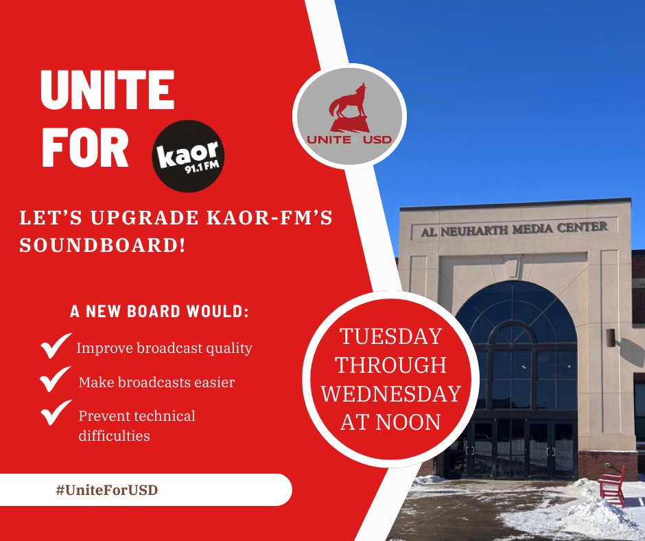 University of South Dakota M&J tweet media