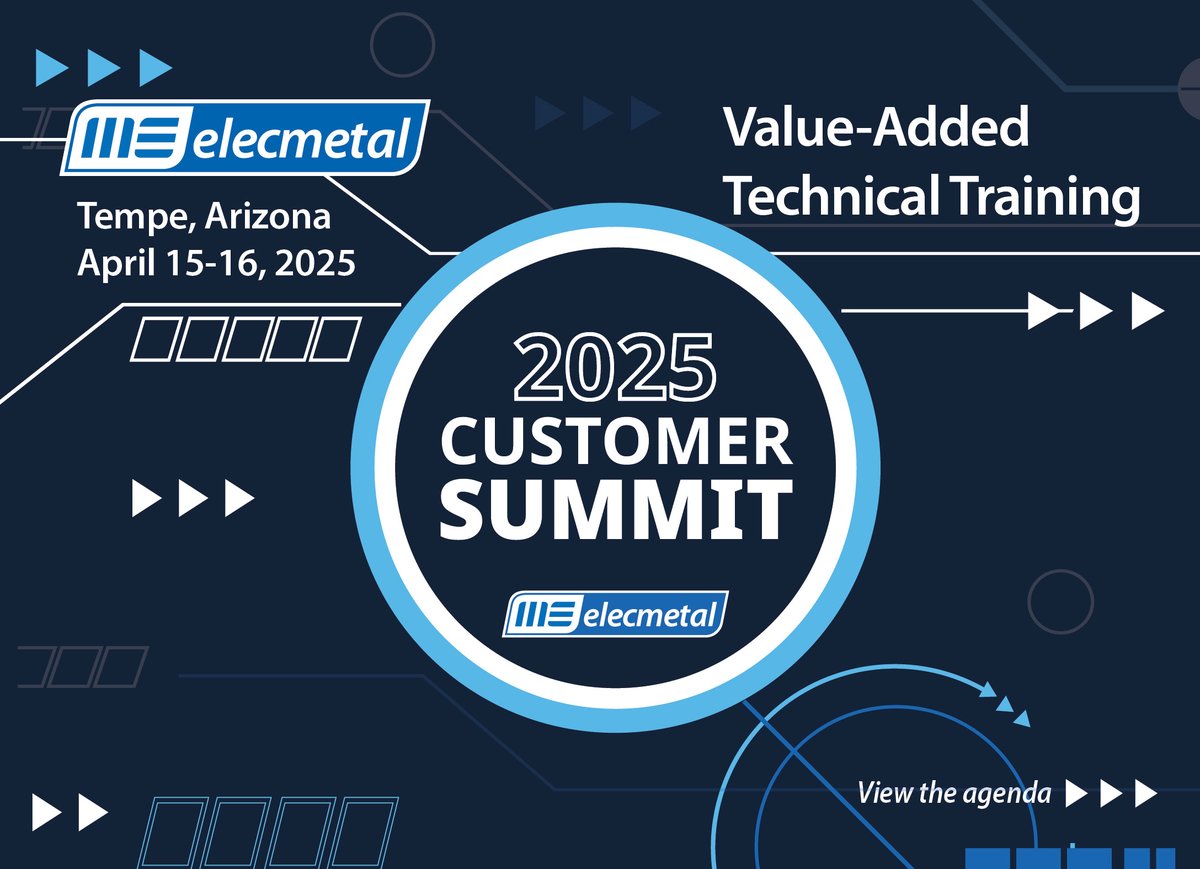 MEElecmetal's tweet image. Join ME ELECMETAL at our 2025 Customer Summit!
We’re bringing together our customers for an exclusive technical workshop at our Tempe, Arizona foundry!
Check out the agenda —&amp;gt;
🔗Learn more &amp;amp; register: usa.me-elecmetal.com/en-us/events/m…
#CustomerSummit #Grinding #Crushing #Milling #Mining