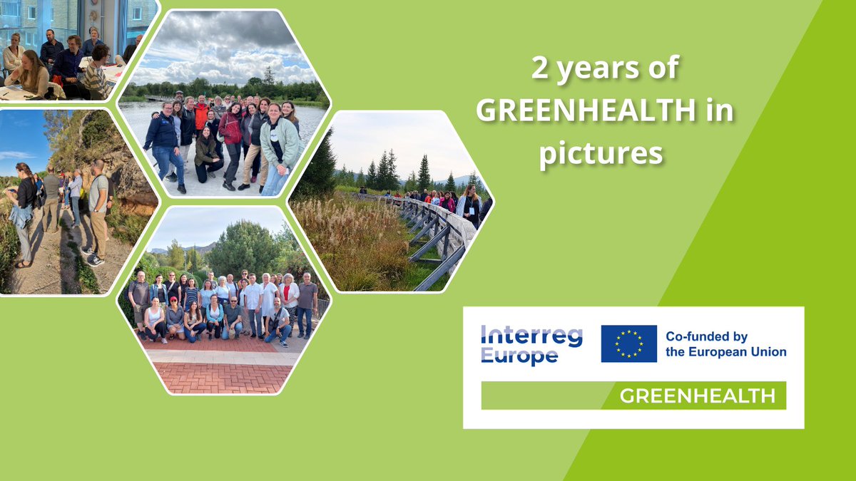 Happy Birthday #GREENHEALTH! 🎂
To celebrate our 2nd anniversary, we published a collection of memories of the last 2 years.

🌿Check our website to discover our new photo album : shorturl.at/TcmCF.  Thanks to our partners for their commitment and valuable insights.💡