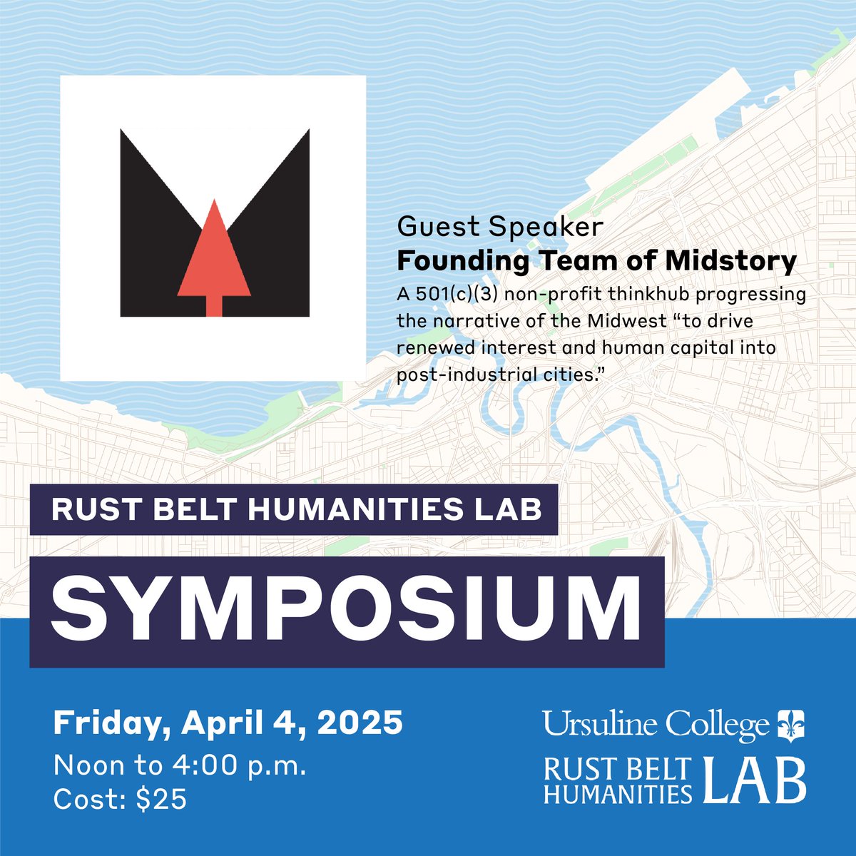 The Rust Belt Humanities Lab (@rustbeltlab) on Twitter photo Join us on 4/4 & hear from our partners at Midstory, "a non-profit thinkhub that progresses the narrative of the Midwest by incubating bright, diverse and interdisciplinary thinkers to ... envision the future of our region." secure.acceptiva.com/?cst=6DKzh4 <a href="/KatieTrostel/">Katie Trostel</a> <a href="/ValentinoLucaZ/">Valentino Luca Zullo</a> Join us on 4/4 & hear from our partners at Midstory, "a non-profit thinkhub that progresses the narrative of the Midwest by incubating bright, diverse and interdisciplinary thinkers to ... envision the future of our region." secure.acceptiva.com/?cst=6DKzh4 <a href="/KatieTrostel/">Katie Trostel</a> <a href="/ValentinoLucaZ/">Valentino Luca Zullo</a>