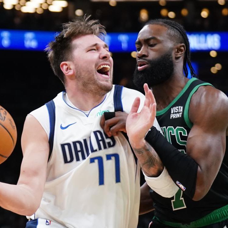 Marc Spears says Jaylen Brown is the reason the Mavericks traded Luka Doncic:

“What he did to Luka in the Finals, shutting him down, guarding him full court, making it unbearable offensively, led Dallas to questioning Luka as the leader of the team, and questioning whether he