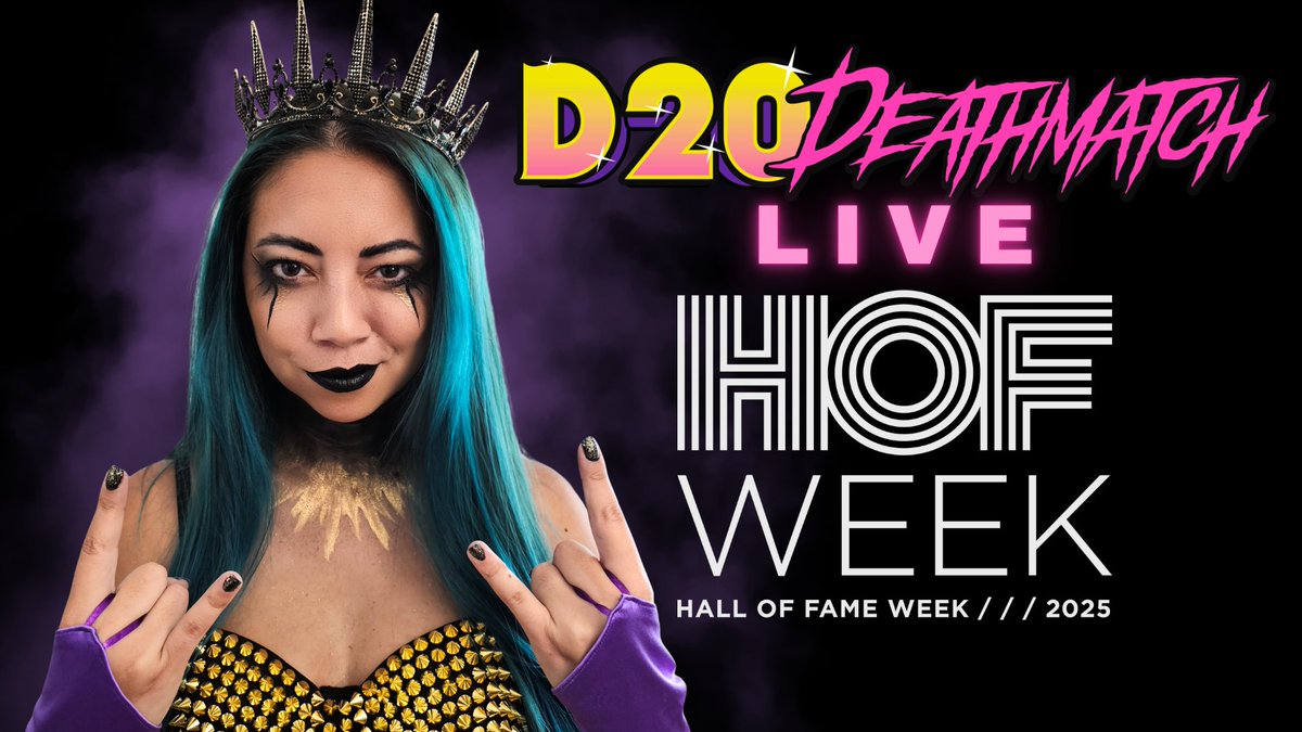 D20 Deathmatch (@d20deathmatch) on Twitter photo Acolytes! Through the ether of the Void we have heard your cries for CHAOS! We certainly can't leave them unanswered.
The Grandmaster and Arbiter return to the arena LIVE <a href="/FullSail/">Full Sail University</a> March 11th 5 PM EST in person and on Twitch.
There will be blood at #FullSailHOF 15! Acolytes! Through the ether of the Void we have heard your cries for CHAOS! We certainly can't leave them unanswered.
The Grandmaster and Arbiter return to the arena LIVE <a href="/FullSail/">Full Sail University</a> March 11th 5 PM EST in person and on Twitch.
There will be blood at #FullSailHOF 15!