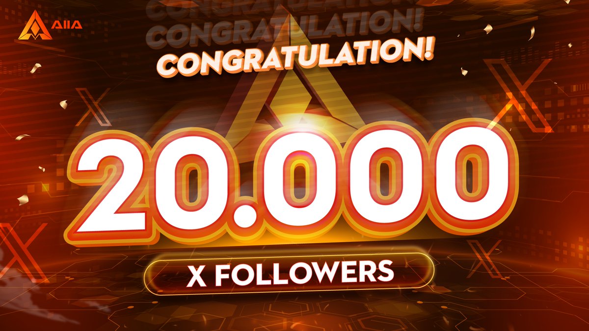 aiia_finance's tweet photo. 🎉 AIIA Finance’s X  Hits 20,000 Followers - DON’T MISS OUT! 🎉

FOMO ALERT 🚨 
Our X family just hit 20,000 followers, and the momentum is UNSTOPPABLE!
Are you in on the action? Join the revolution in AI-powered finance before you’re left behind!

Act FAST! Our $2M $AIIA airdrop and $1,100 USDT giveaway are LIVE, but they won’t last forever!

🔗 Dive into AIIA Docs: https://t.co/1eTH1yi5sM
🔗 Grab Your Airdrop: https://t.co/QN63SmTi4h
🔗 Join the Giveaway: https://t.co/NsHKJb8MfV

Don’t wait - This is your chance to be part of the future of finance! 💡

#AIIAFinance #AITrading #Airdrop #DeFAI #QuantTrading #Web3