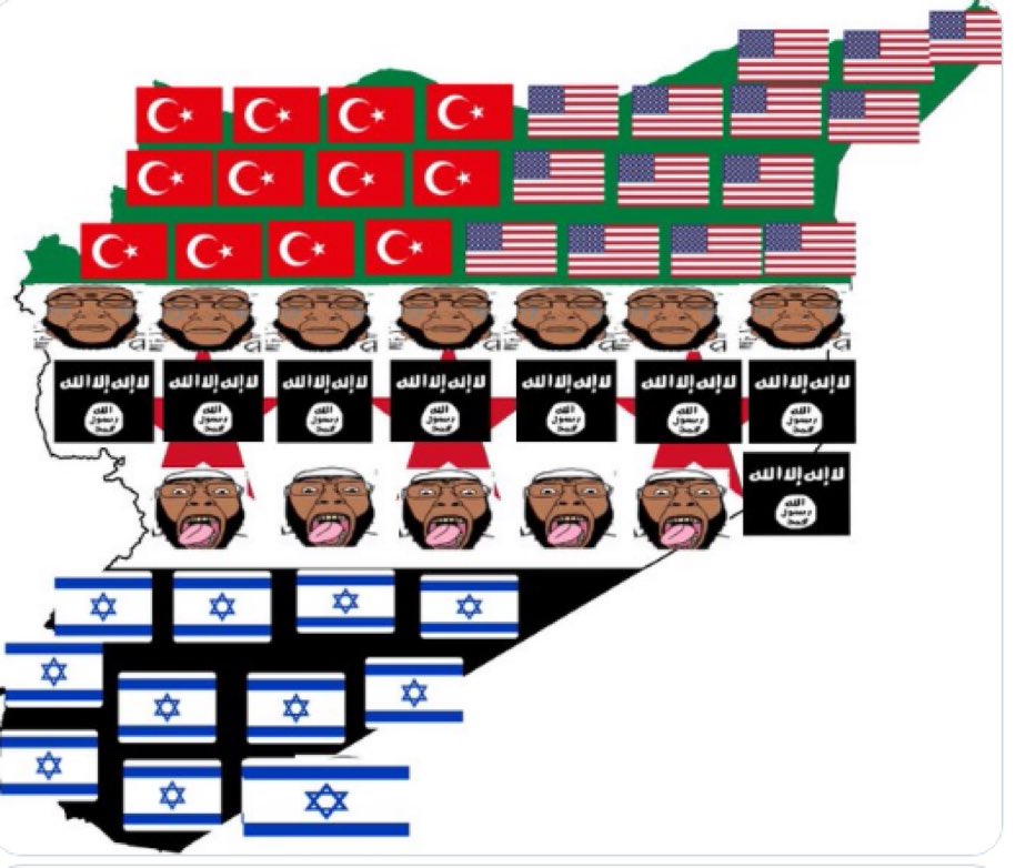 خريطة سوريا الجديدة في عصر محررها الصنديد ابو محمد الجولانى!!!