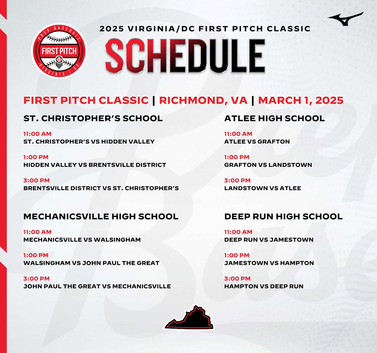 Prep Baseball Virginia/DC tweet media