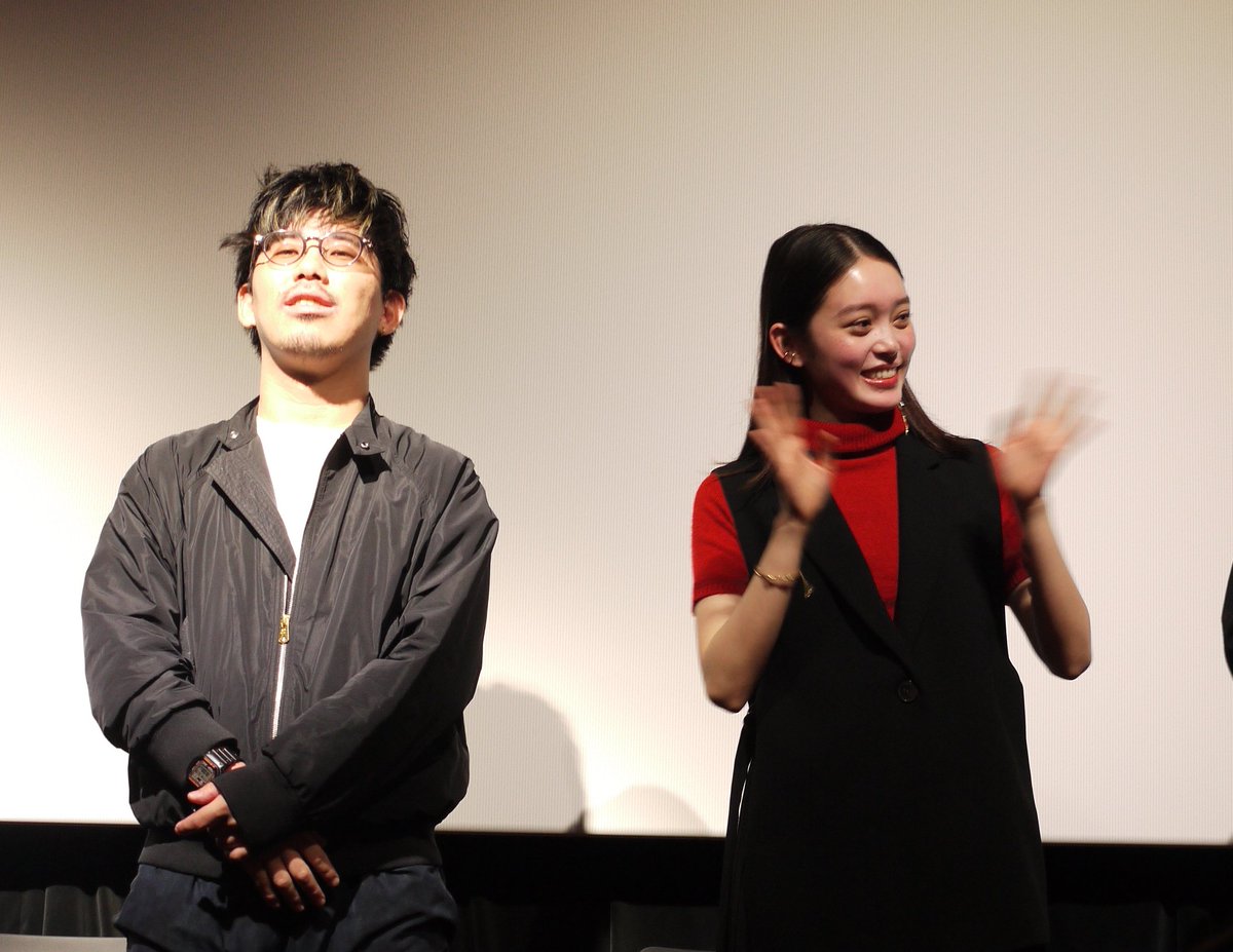 AKA_ri_fan's tweet image. 去年(2024)の5月の二宮健監督と髙石あかりちゃん
映画 i aiの登壇トークショーにて
すごいいい映画紹介してくれてありがとう🙏
この頃にはすでに構想出来上がってたんでしょうね🤔
#アポロの歌
#二宮健監督
#髙石あかり
#iai