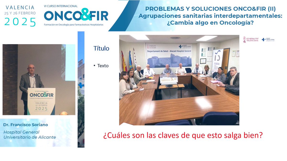 VII Curso Internacional ONCO&FIR 2026 ® tweet media