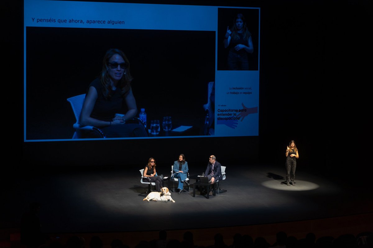 📢 "Lo que nunca olvidaré son los primeros pasos que di con Travish, mi primer perro guía".

Cerramos la XII Edición de Capacitarse para Entender la Discapacidad con María Petit, embajadora de Fundación Adecco.

Gracias por acompañarnos. ¡Nos vemos en la próxima edición! 💡🤝🏼✨