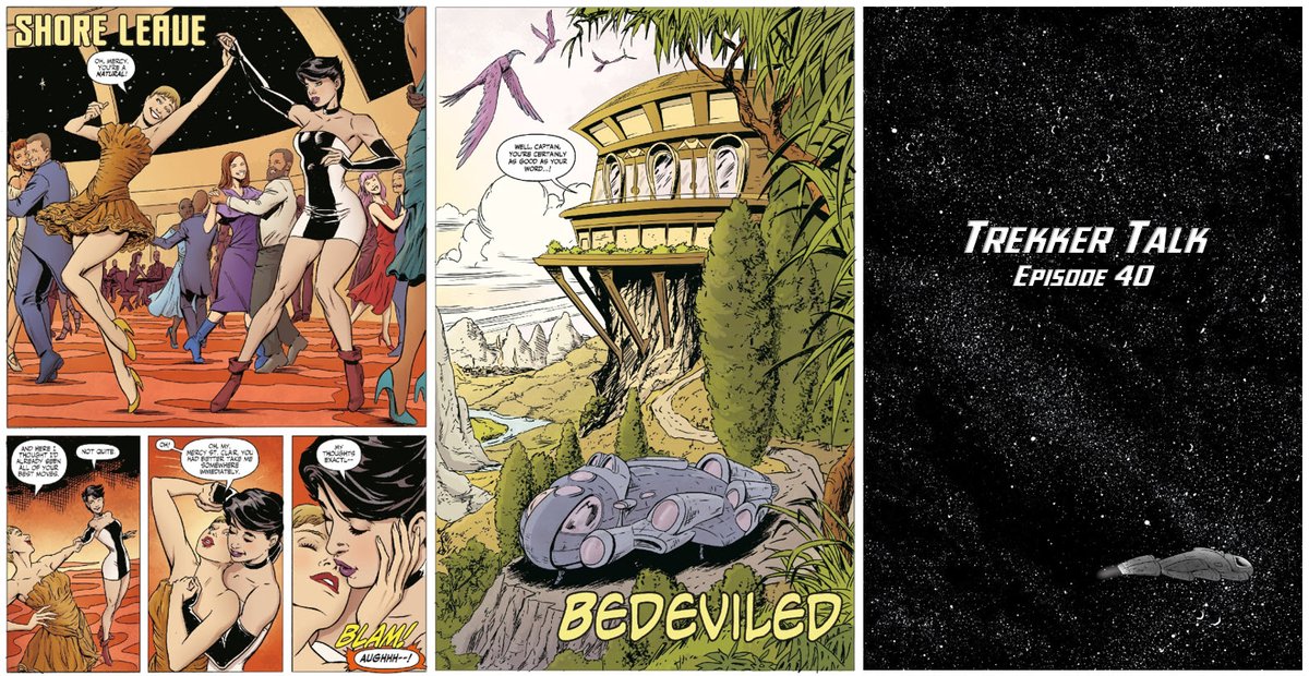 In <a href="/TrekkerTalk/">Trekker Talk</a> Ep 40 we discuss the stories "Bedeviled" and "Shore Leave" by writer and artist #RonRandall.

Thank you and please listen at:
Apple: bit.ly/TrekkerTalk-Ap… 
Spotify: bit.ly/TrekkerTalk-Sp… 
Website: TrekkerTalk.com 
YouTube: youtube.com/c/RaDAdventure…