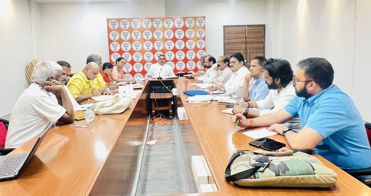 chshekharbjp's tweet photo. Attended the Monitoring Team Meeting  at the BJP State Office , Hyderabad.
@BJP4Telangana https://t.co/0deBdX3kbz