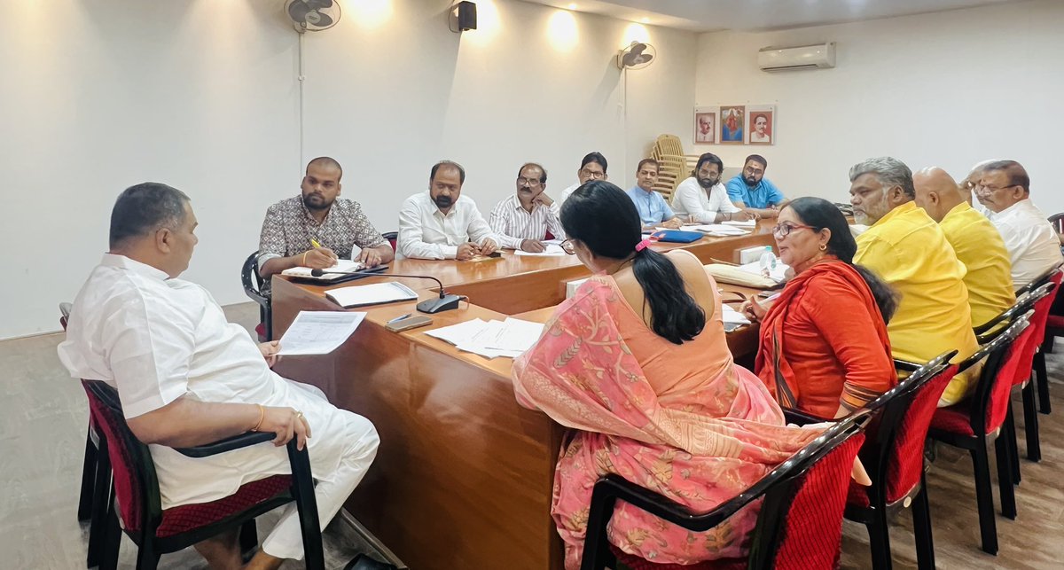 chshekharbjp's tweet photo. Attended the Monitoring Team Meeting  at the BJP State Office , Hyderabad.
@BJP4Telangana https://t.co/0deBdX3kbz