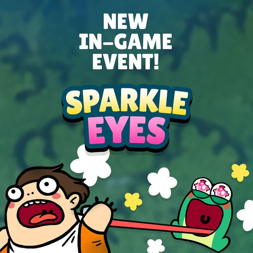 SPARKLE EYES! 🤩
There is no escape! 👅

Today there is a new event for you to get some freebies. 🕹️
And tomorrow, Feb 26th is the last day of our G. Round playtesting! 🌪️

Get a move on to try out the new Toadled before the game is out!

#indiedev #gamedev #unity3d