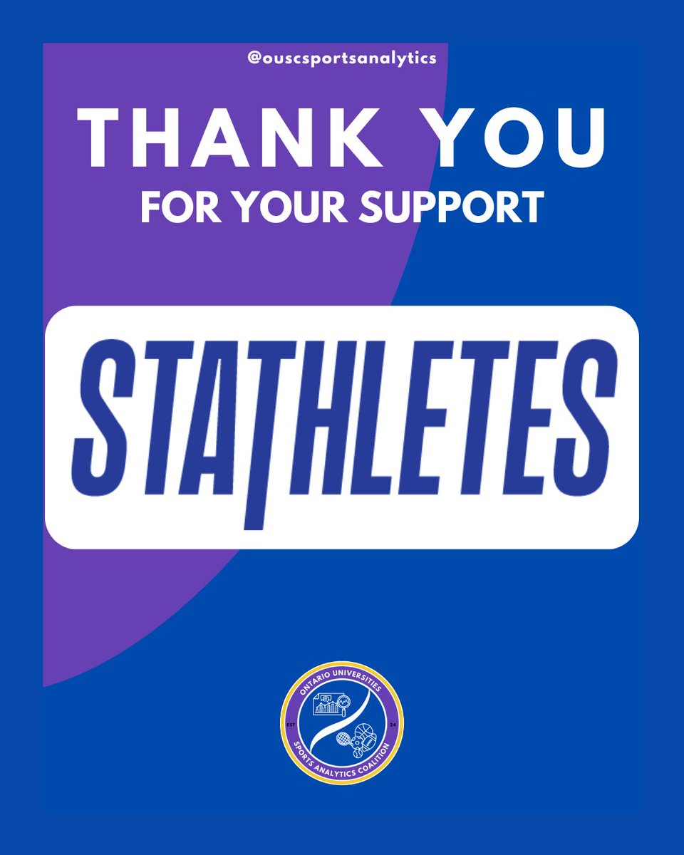 Thank you to Stathletes for your support for the OUSAC Conference 2025!
<a href="/HockeyAnalytics/">Stathletes</a>
