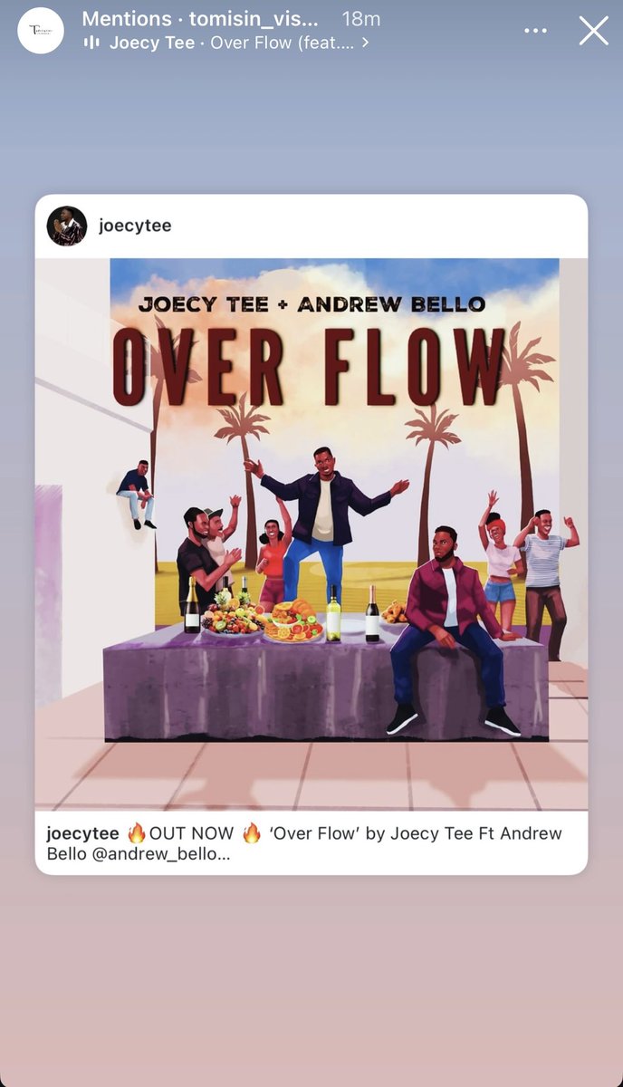 Joecy Tee (@joecytee) on Twitter photo π₯OUT NOW π₯ βOver Flowβ by Joecy Tee Ft Andrew Bello <a href="/Belloarea1/">π¬πππππ πππππ</a>
ππ½ bit.ly/OverFlowRelease
Produced, mixed and mastered by <a href="/STOMusic_/">STOMusic</a>
Artwork by <a href="/Snowsketch635/">SNOWSKETCH STUDIOS</a>
#Overflow #JoecyTee #AndrewBello #Afrogospel #Afropop π₯OUT NOW π₯ βOver Flowβ by Joecy Tee Ft Andrew Bello <a href="/Belloarea1/">π¬πππππ πππππ</a>
ππ½ bit.ly/OverFlowRelease
Produced, mixed and mastered by <a href="/STOMusic_/">STOMusic</a>
Artwork by <a href="/Snowsketch635/">SNOWSKETCH STUDIOS</a>
#Overflow #JoecyTee #AndrewBello #Afrogospel #Afropop