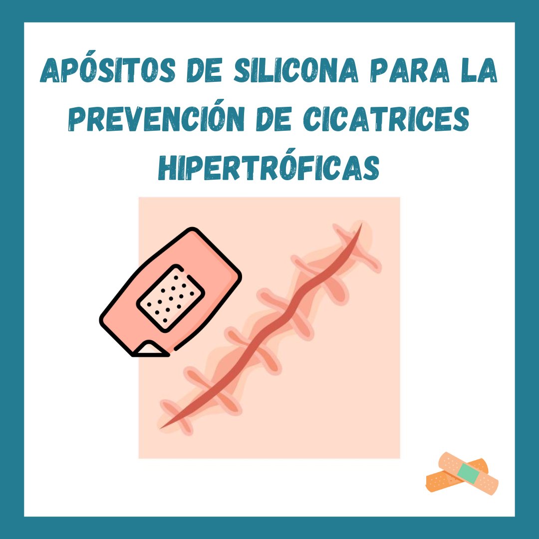 Pequeño resumen del mecanismo de acción de los apósitos de silicona para la prevención de cicatrices hipertróficas!