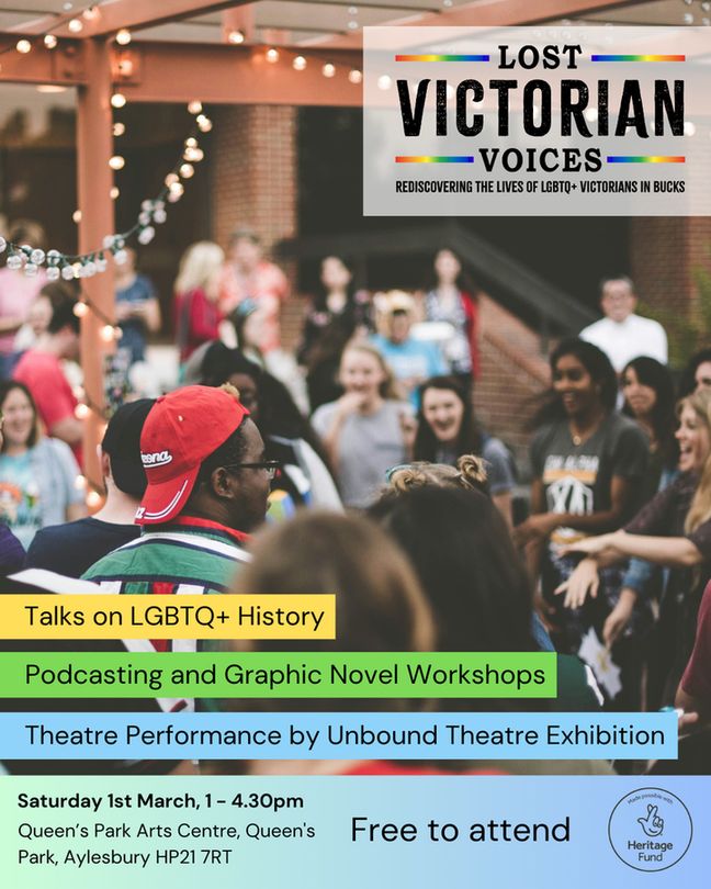 Buckinghamshire Archives (@bucksarchives) on Twitter photo Buckinghamshire Archives is thrilled to announce we will be partnering with <a href="/queensparkarts/">Queens Park Arts Centre</a> to put on an afternoon event this coming Saturday, 1st March to celebrate the work of our Lost Victorian Voices project, which will be free to attend for all! Buckinghamshire Archives is thrilled to announce we will be partnering with <a href="/queensparkarts/">Queens Park Arts Centre</a> to put on an afternoon event this coming Saturday, 1st March to celebrate the work of our Lost Victorian Voices project, which will be free to attend for all!