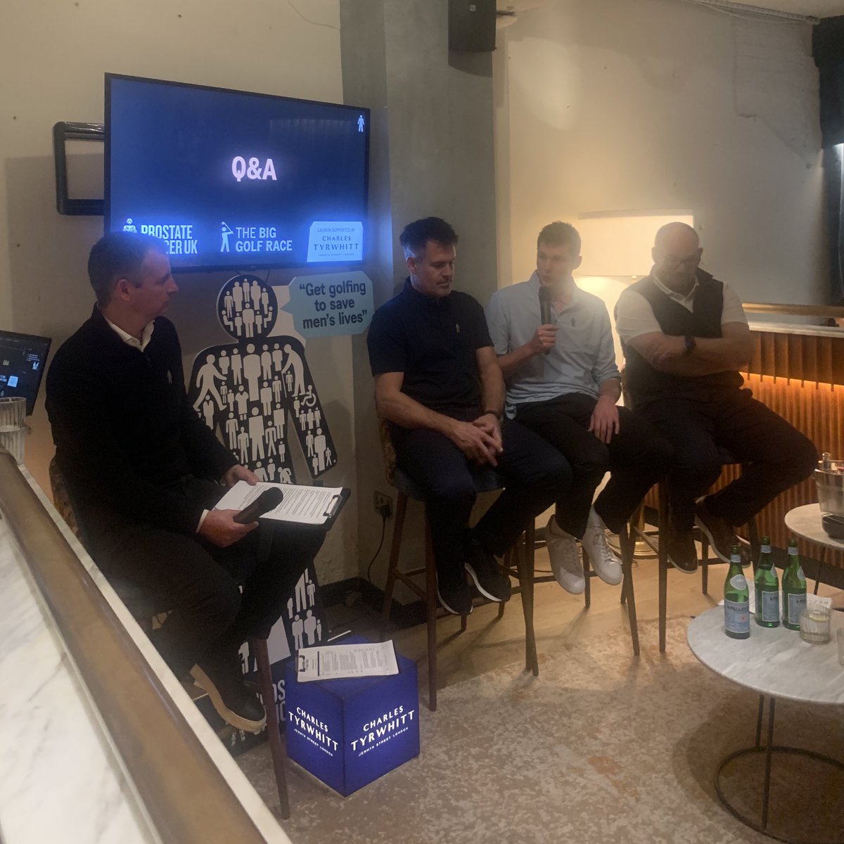 Prostate Cancer UK (@prostateuk) on Twitter photo Today’s launch event for #TheBigGolfRace gets underway with a Q&A, hosted by <a href="/SkySportsNews/">Sky Sports News</a> reporter and keen golfer, <a href="/SkyJohnnyP/">Johnny Phillips</a> ⤵️
🗣️ And we’re delighted to be joined by special guests <a href="/Dunks_Scott/">Duncan Scott OBE</a>, <a href="/KennyLogan/">Kenny Logan</a> and @MarkBentleyGolf!
#ProstateCancerUK l #Golf l <a href="/ctshirts/">Charles Tyrwhitt</a> Today’s launch event for #TheBigGolfRace gets underway with a Q&A, hosted by <a href="/SkySportsNews/">Sky Sports News</a> reporter and keen golfer, <a href="/SkyJohnnyP/">Johnny Phillips</a> ⤵️
🗣️ And we’re delighted to be joined by special guests <a href="/Dunks_Scott/">Duncan Scott OBE</a>, <a href="/KennyLogan/">Kenny Logan</a> and @MarkBentleyGolf!
#ProstateCancerUK l #Golf l <a href="/ctshirts/">Charles Tyrwhitt</a>