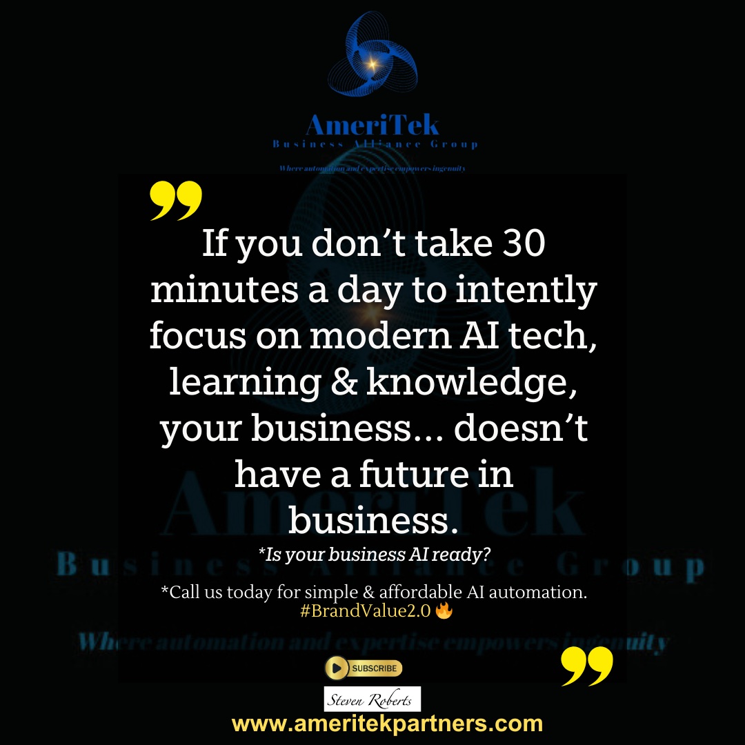 architectsofx's tweet image. AI isn’t the future—it’s the present &amp;amp; the new 'industrial revolution' in business. If you’re not integrating it into your business today, you’re already behind. Adapt now  become irrelevant, because in the next few years, ‘staying relevant’ won’t be a choice—but survival! #AIRev