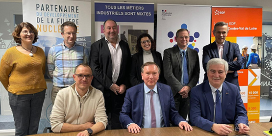 Une convention pour renforcer l’#emploi dans le nucléaire en #CentreValdeLoire
<a href="/EDF_CVL/">EDF Centre-Val de Loire</a> et l’association <a href="/ASSO_PEREN/">PEREN</a>  ont signé #AvecFranceTravail une nouvelle convention régionale pour renforcer l’emploi dans la filière #nucléaire⤵️
francetravail.org/regions/centre…