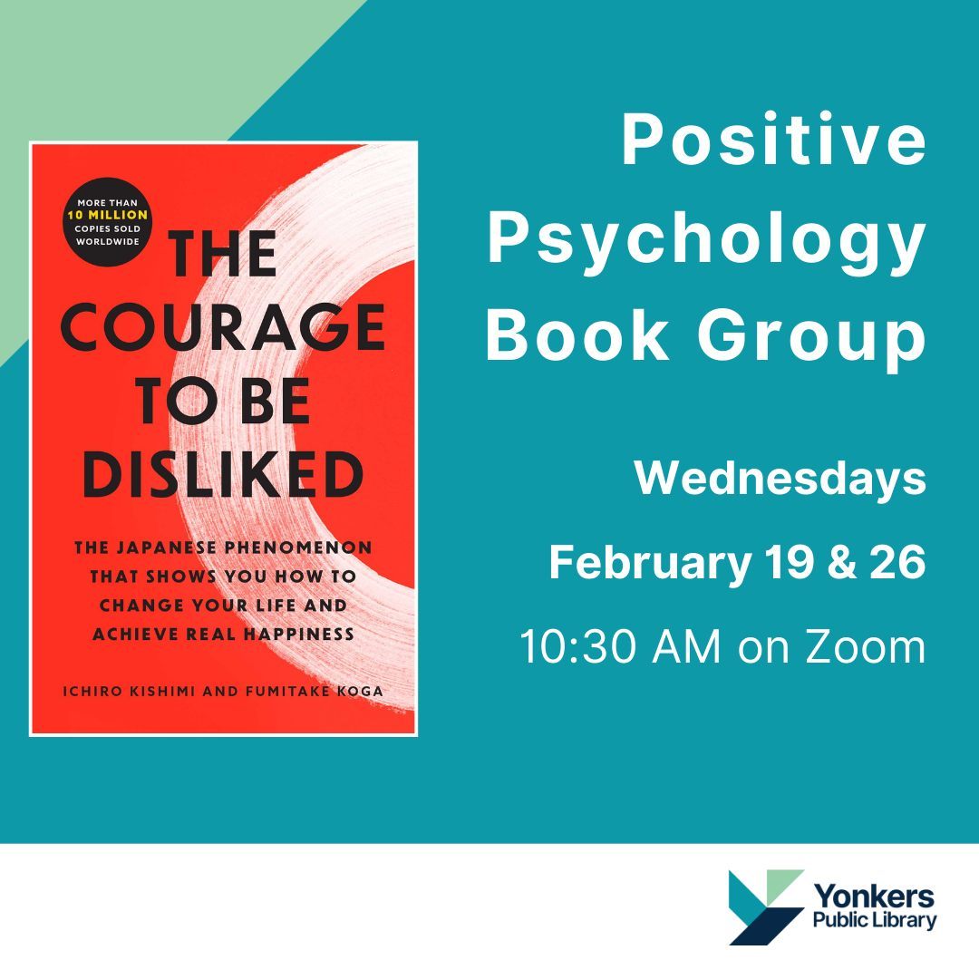 mhacyonkers's tweet image. ❄️📖 Beat the winter blues with Yonkers Public Library club picks both in-person and online this month! 

Learn more by visiting ypl.org or at the circulation desk at your local branch.

#YonkersPublicLibrary #WinterReading #YonkersReads #Community #Yonkers