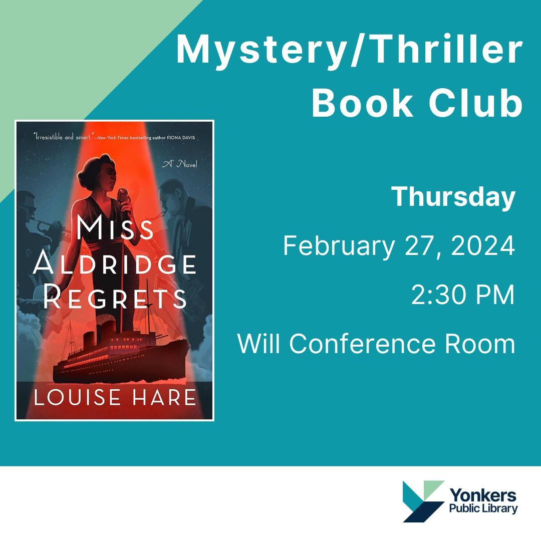 mhacyonkers's tweet image. ❄️📖 Beat the winter blues with Yonkers Public Library club picks both in-person and online this month! 

Learn more by visiting ypl.org or at the circulation desk at your local branch.

#YonkersPublicLibrary #WinterReading #YonkersReads #Community #Yonkers