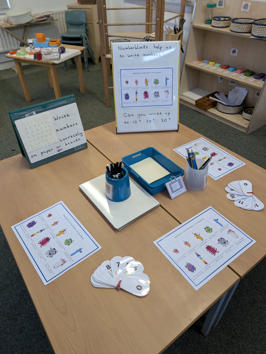 Thank you to the parents of children in Robins and Finches for joining us for our Math themed Stay and Do!