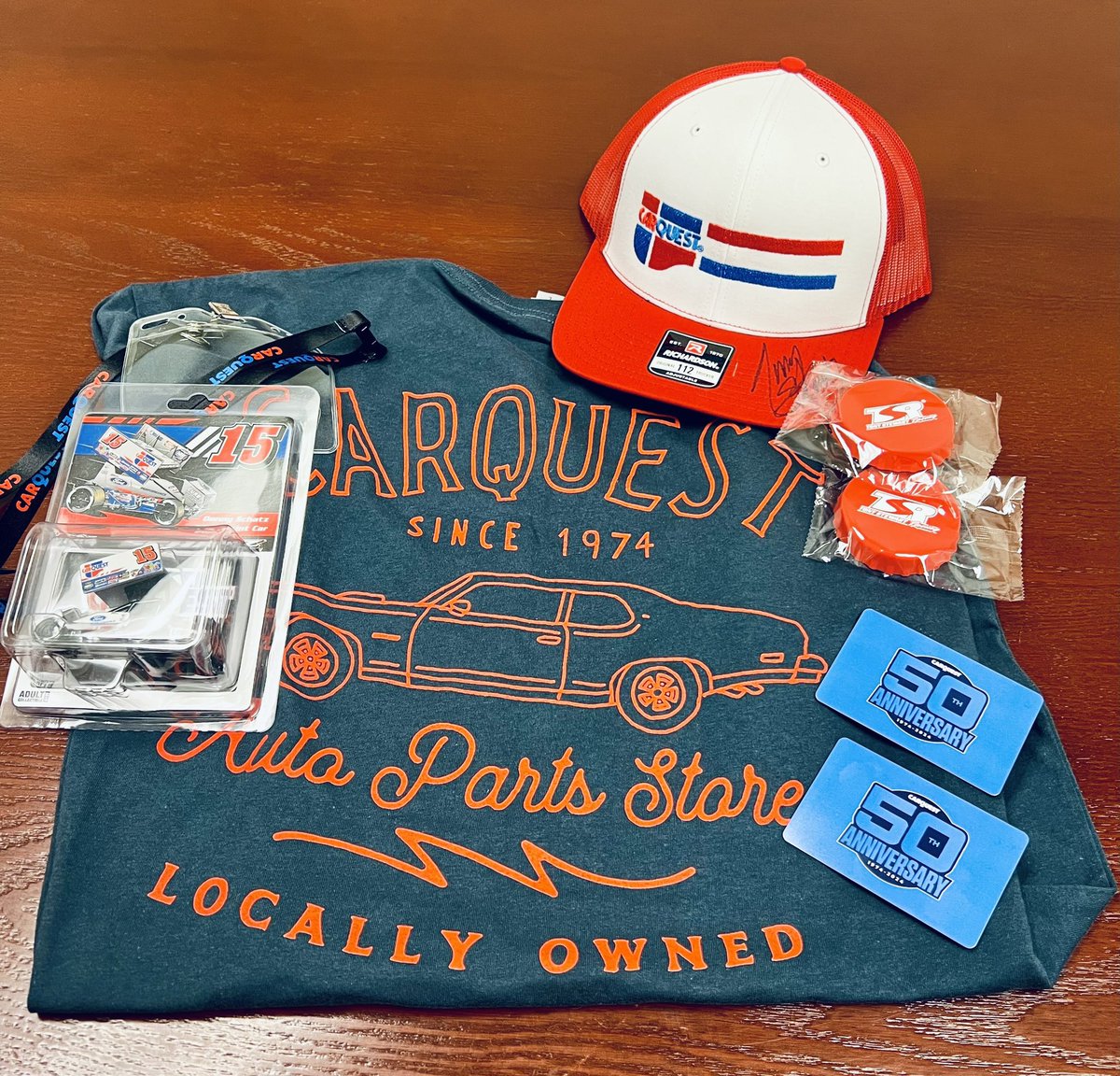 Tony Stewart Racing (@tonystewart_rcg) on Twitter photo 🚨🚨CONTEST ALERT 🚨🚨
We’re giving away <a href="/Carquest/">Carquest Auto Parts</a> swag & $100 in gift cards!
1. Retweet This Post
2. Hit The ❤️
3. Must follow US & <a href="/Carquest/">Carquest Auto Parts</a> | <a href="/TonyStewart/">Tony Stewart</a> | <a href="/AdvanceAuto/">Advance Auto Parts</a> | <a href="/DonnySchatz/">Donny Schatz</a> to be eligible to win!
Random Winner to be announced on Friday, Feb. 28 at 2 pm ET! 🚨🚨CONTEST ALERT 🚨🚨
We’re giving away <a href="/Carquest/">Carquest Auto Parts</a> swag & $100 in gift cards!
1. Retweet This Post
2. Hit The ❤️
3. Must follow US & <a href="/Carquest/">Carquest Auto Parts</a> | <a href="/TonyStewart/">Tony Stewart</a> | <a href="/AdvanceAuto/">Advance Auto Parts</a> | <a href="/DonnySchatz/">Donny Schatz</a> to be eligible to win!
Random Winner to be announced on Friday, Feb. 28 at 2 pm ET!