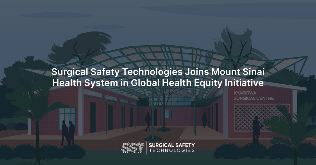 Surgical Safety Technologies (@surgicalsafety) on Twitter photo We are proud to announce our support for an innovative collaboration between the <a href="/MountSinaiNYC/">Mount Sinai Health System</a> Global Surgery Program and <a href="/GSI_Kyabirwa/">Global Surgical Initiatives, Kyabirwa SC</a> in Eastern Uganda, advancing global healthcare equity by leveraging the OR Black Box.
"Technology is fundamentally changing the trajectory of We are proud to announce our support for an innovative collaboration between the <a href="/MountSinaiNYC/">Mount Sinai Health System</a> Global Surgery Program and <a href="/GSI_Kyabirwa/">Global Surgical Initiatives, Kyabirwa SC</a> in Eastern Uganda, advancing global healthcare equity by leveraging the OR Black Box.
"Technology is fundamentally changing the trajectory of