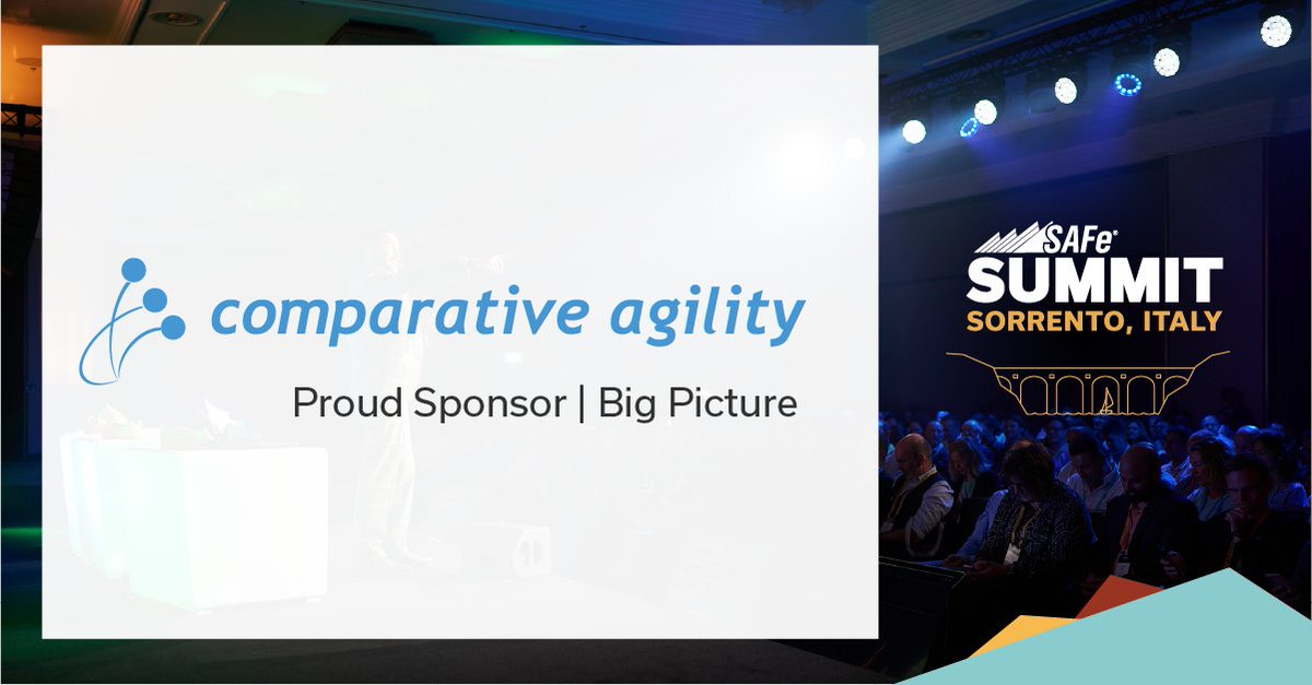 CompAgility's tweet photo. 🌍 We’re heading to Italy!

Proud to sponsor the SAFe Summit in Sorrento, organized by @scaledagile.

Attending? Let’s connect and talk about continuous improvement and how data-driven insights can help your organization thrive.
✨ Learn more: https://t.co/SWSzjZJZ5W

#SAFeSummit https://t.co/Ism6rL9xVS