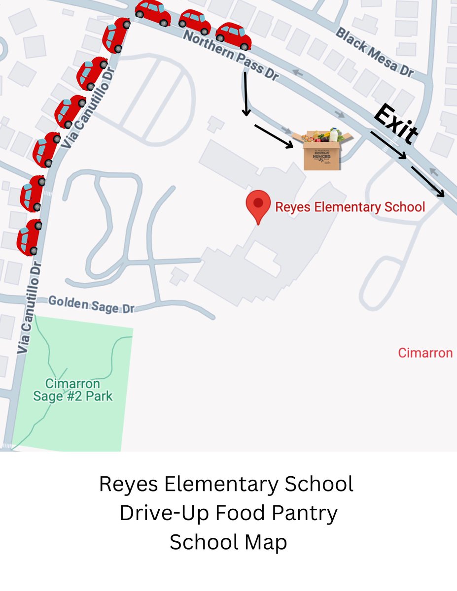 See you tomorrow at Reyes Elementary School! 🧡💙