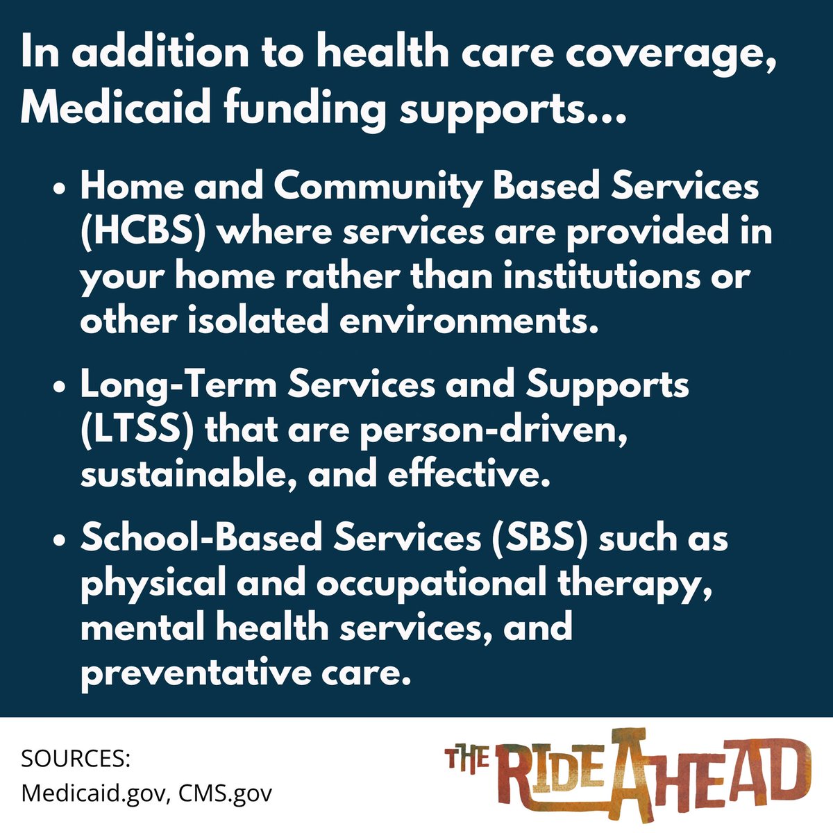 #Medicaid funds support Samuel to work as a filmmaker and thrive in his community. As shown in our film #TheRideAhead, Medicaid enables him to hire Direct Support Professionals and access other Home and Community-Based Services (HCBS)