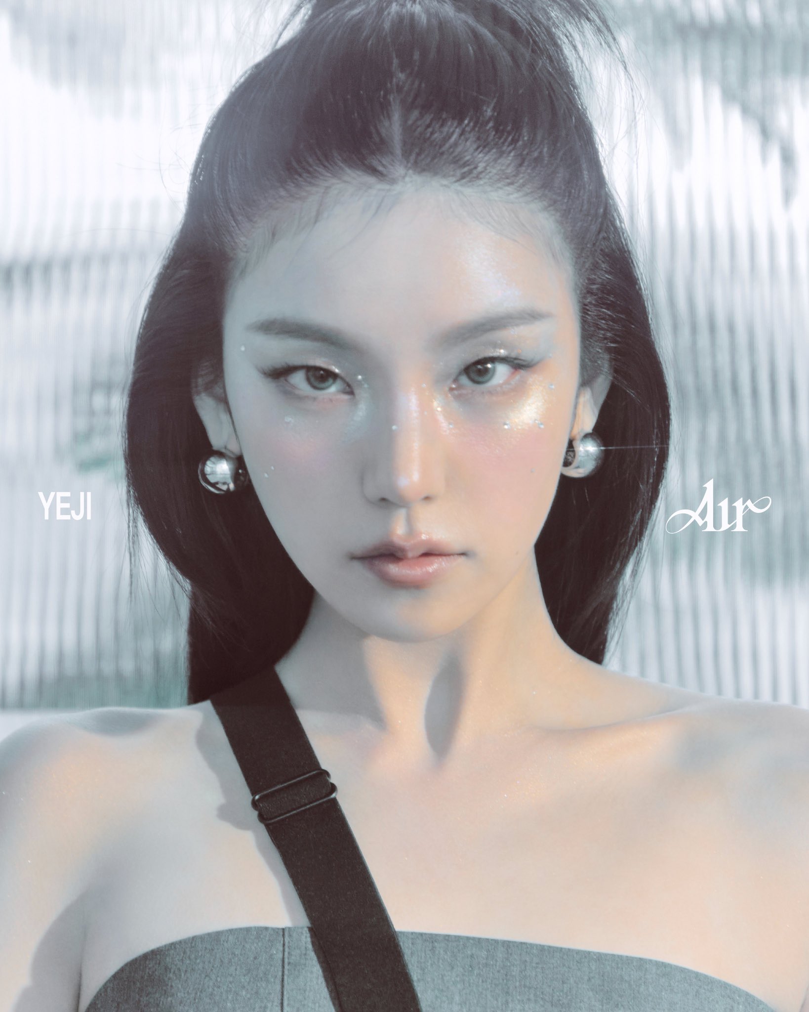 itzy air イェジ ポップアップ限定 パーカー 両面トレカ