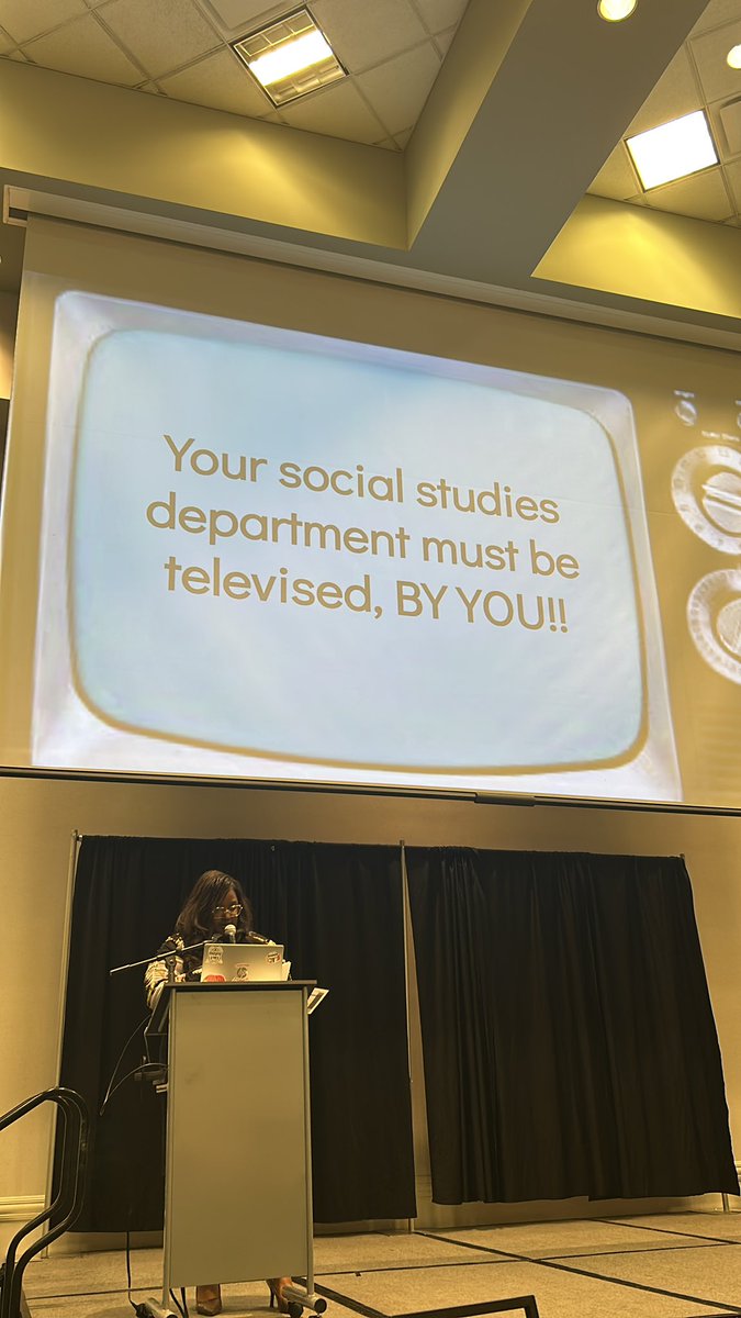 Leslie Sproat (@l_sproat) on Twitter photo #TSSLA25 <a href="/msnikki_p/">Ms. Nichelle Pinkney</a> is speaking truths in her EdTalk. And Defying Gravity as a Social Studies Leader #TSSLA25 <a href="/msnikki_p/">Ms. Nichelle Pinkney</a> is speaking truths in her EdTalk. And Defying Gravity as a Social Studies Leader