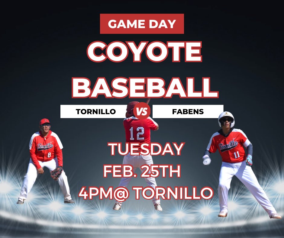 Tornillo Coyotes Baseball tweet media