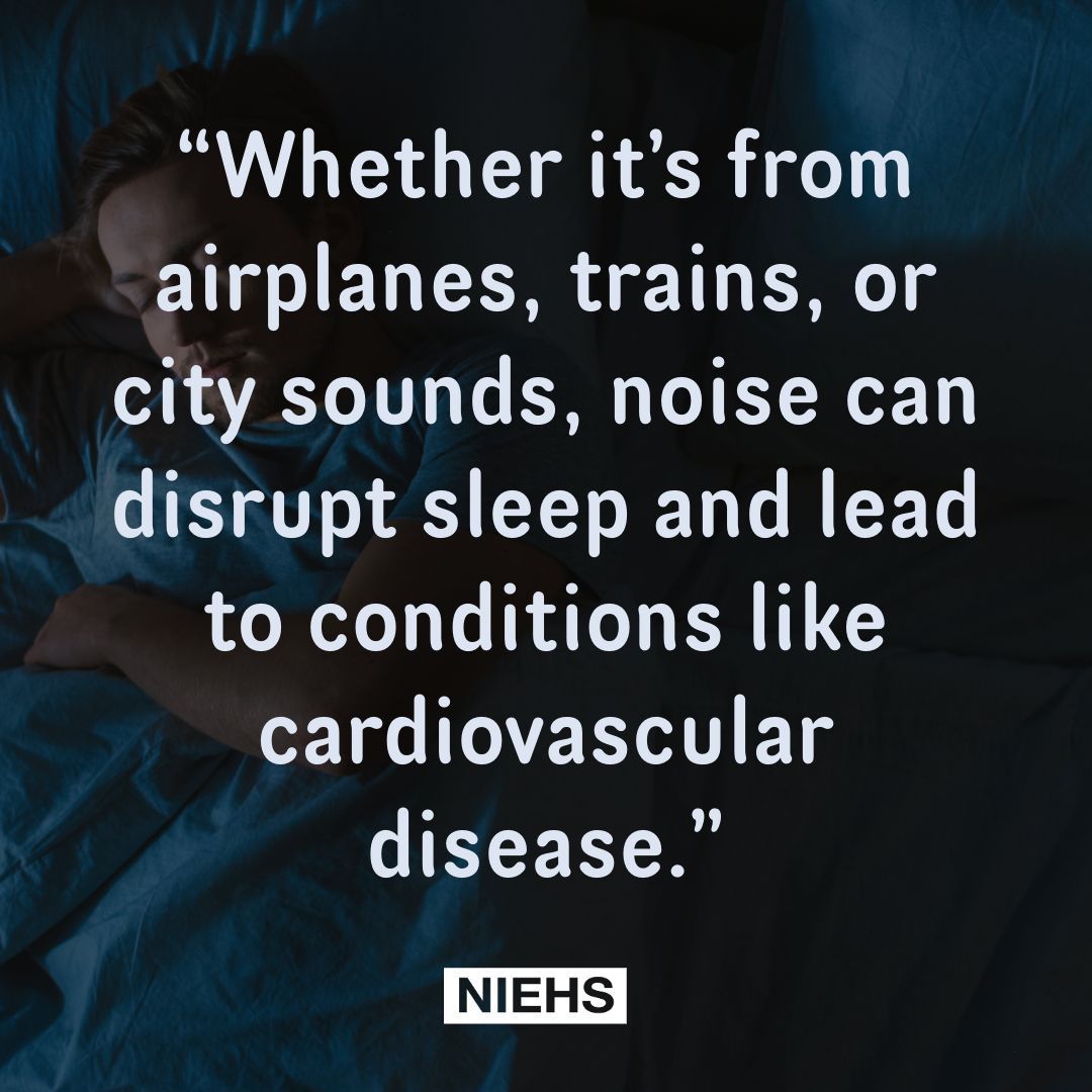 NIEHS Director Rick Woychik recently spoke with Institute epidemiologist Chandra Jackson about how light, noise, diet, and other exposures can affect sleep and, in turn, our physical and mental well-being. Read their conversation at bit.ly/40mjQuR #NIEHSFactor
