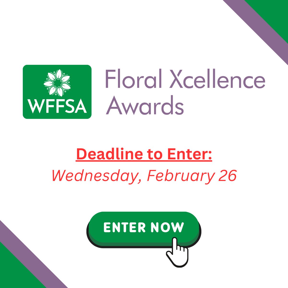 WFFSA Supplier Members: Attending #FDC2025 &amp; want an additional platform to show off your best floral varieties? Look no further than our new Floral Xcellence Awards — sponsored by <a href="/asocolflores/">ASOCOLFLORES</a> 🏆

Learn more &amp; enter now: bit.ly/4hGAFqu

#InFullBloom #Flowers 💐