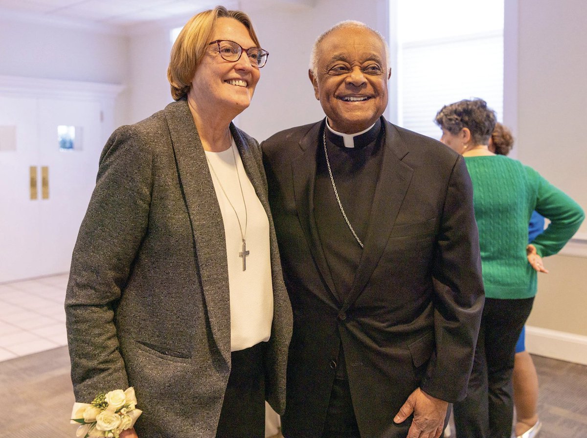 CathStandard's tweet photo. In interview, Sister Nancy Downing reflects on her first year leading @StAnnsCenter 

https://t.co/qGzn93mCMu https://t.co/ZmKrSReNWC