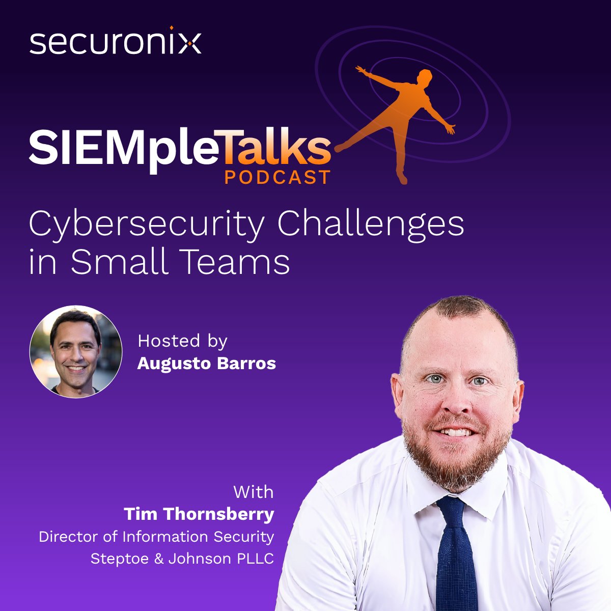 🎙️ SIEMple Talks Ep. 4 is Live!

Small security teams, big challenges. How do they keep up? Tim Thornsberry shares insights with on AI, automation &amp; making the most of your security stack.

🎧 Listen now: podcast.securonix.com/2428296/episod…