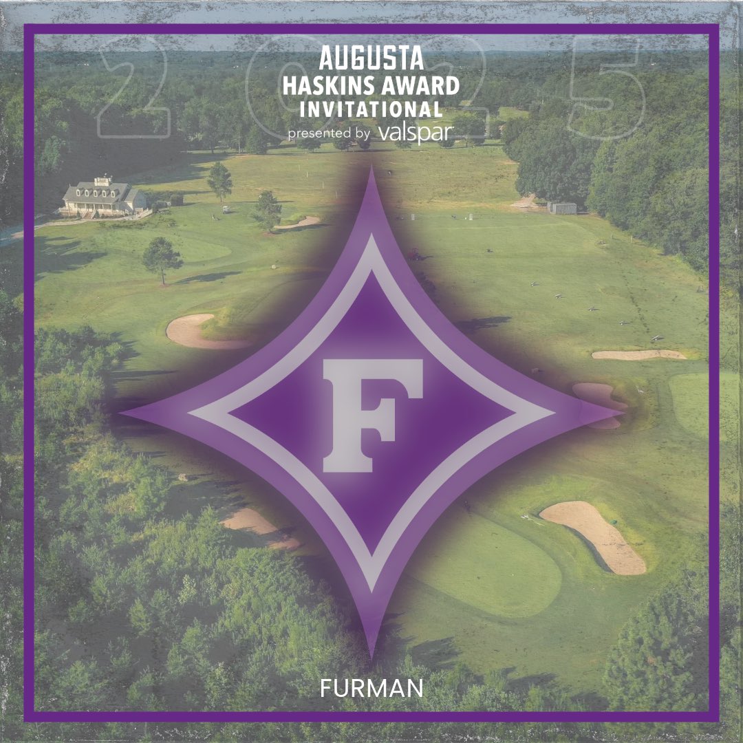 Furman is coming back to Augusta this year! The Paladins have a top 3 finish so far this season and a player named SoCon Men’s Golfer of the Week after their most recent tournament at the Gators Invitational! 

We look forward to seeing the Paladins soon!