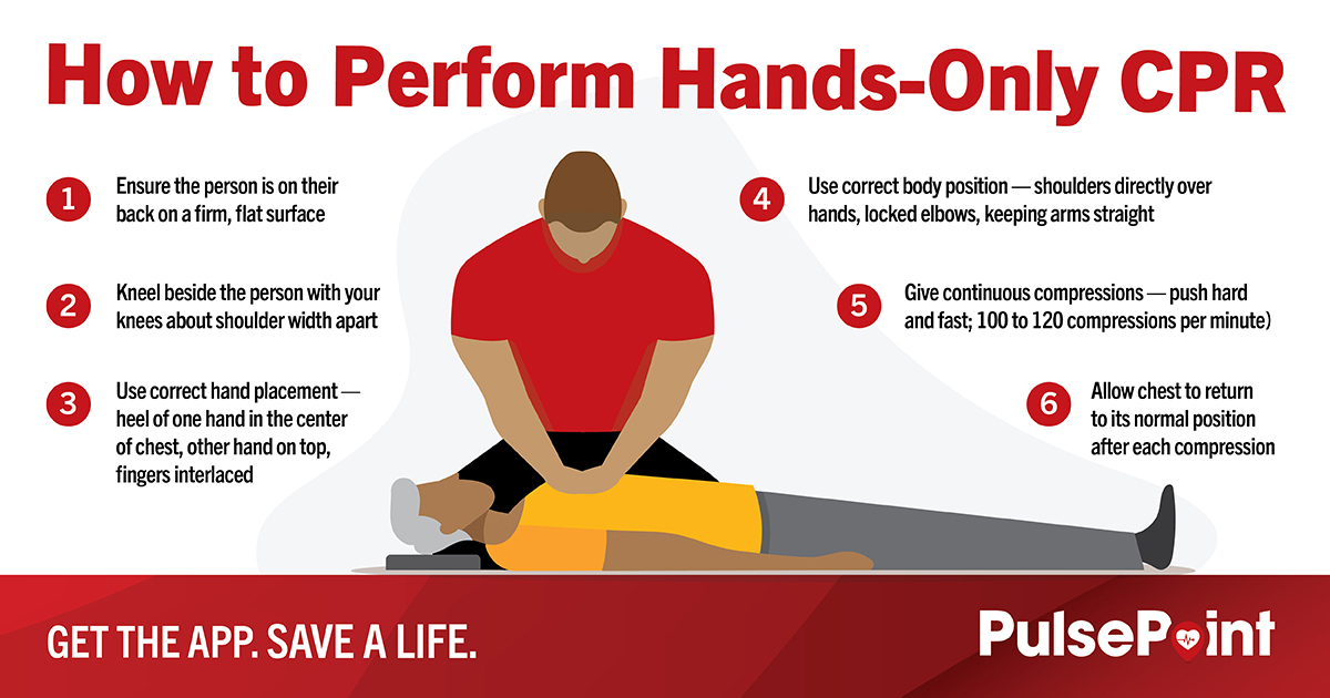 pulsepoint's tweet image. It's STILL February so it's STILL Heart Month! You only need to learn hands-only CPR to opt in to PulsePoint CPR alerts.
Learn CPR.
Download PulsePoint.
Opt in to CPR alerts.
Help save lives!
