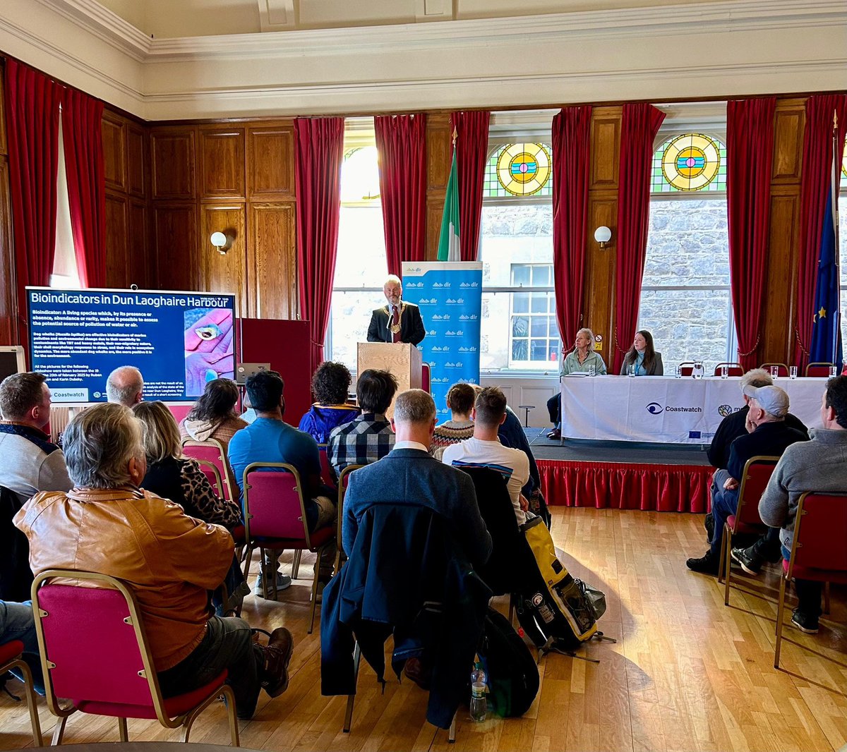 Cllr. Jim O'Leary (@jimdundrum) on Twitter photo Delighted that <a href="/dlrcc/">Dún Laoghaire-Rathdown County Council</a> hosted a workshop in our Assembly Hall with <a href="/coastwatch_ire/">Coastwatch</a> on “Preventing Oil & Chemical Pollution through Citizen & Local Authority Collaboration”, with field trips to the native oyster bed in the DLR Marina & 40ft. Delighted that <a href="/dlrcc/">Dún Laoghaire-Rathdown County Council</a> hosted a workshop in our Assembly Hall with <a href="/coastwatch_ire/">Coastwatch</a> on “Preventing Oil & Chemical Pollution through Citizen & Local Authority Collaboration”, with field trips to the native oyster bed in the DLR Marina & 40ft.