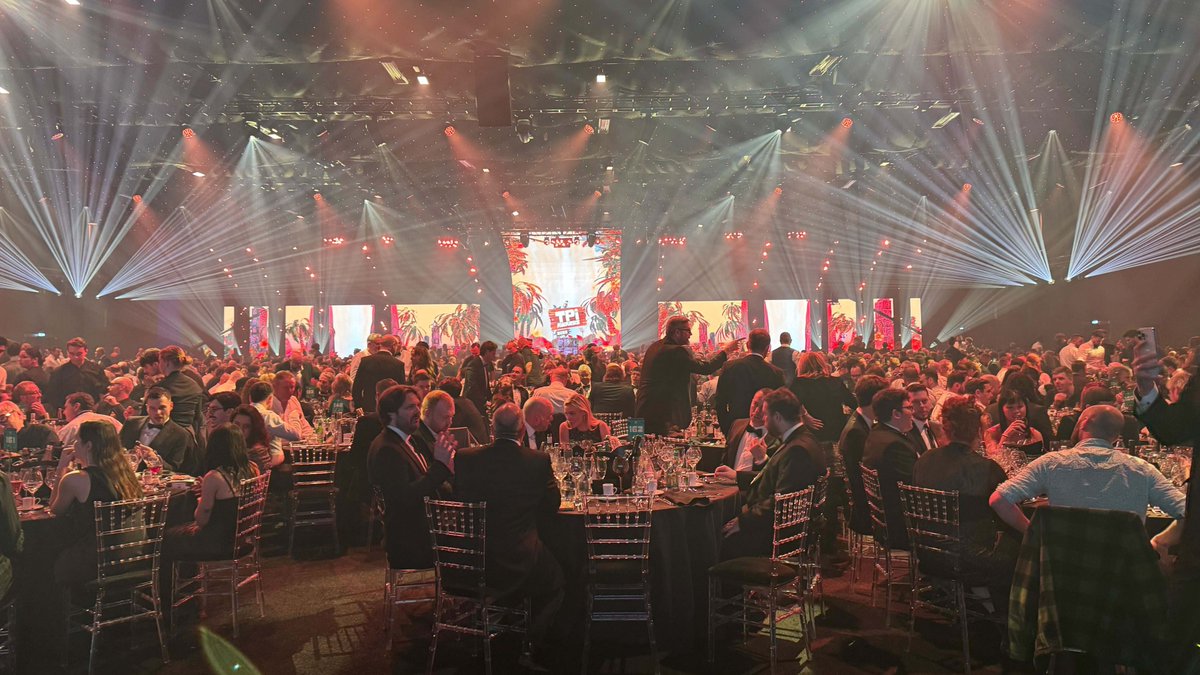 We had a great time at the <a href="/tpimagazine/">TPi</a> TPi Awards last night with our friends FRAY Studio, Hive Media Players, <a href="/thisiscomix/">Comix</a>, LEDs Akimbo, Visual Impact Productions, <a href="/Pixelsandnoise/">Pixels & Noise</a>, and Chloe. A huge congratulations to FRAY Studio for winning Content Creator of the Year!