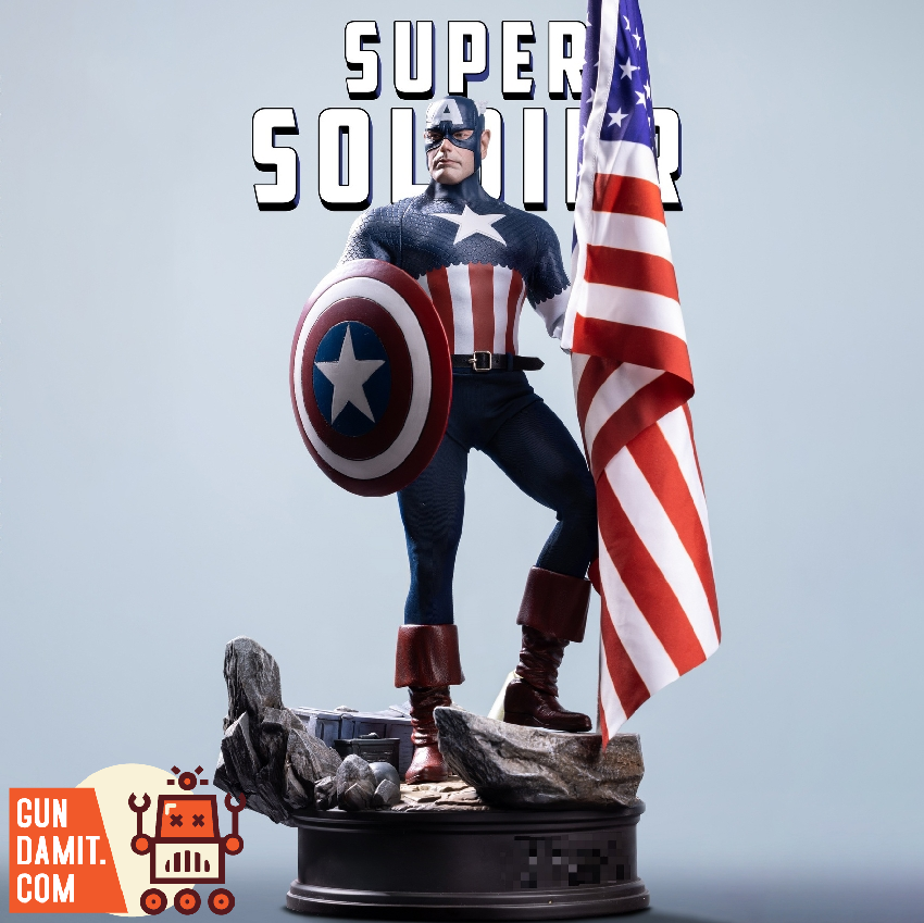 GundamitStore's tweet image. [Pre-Order] Power Studio 1/6 ps-001 Super Soldier

＃PS001 ＃PowerStudio ＃SuperSoldier 
＃actionfigure ＃modelkit ＃Gundamit ＃GD